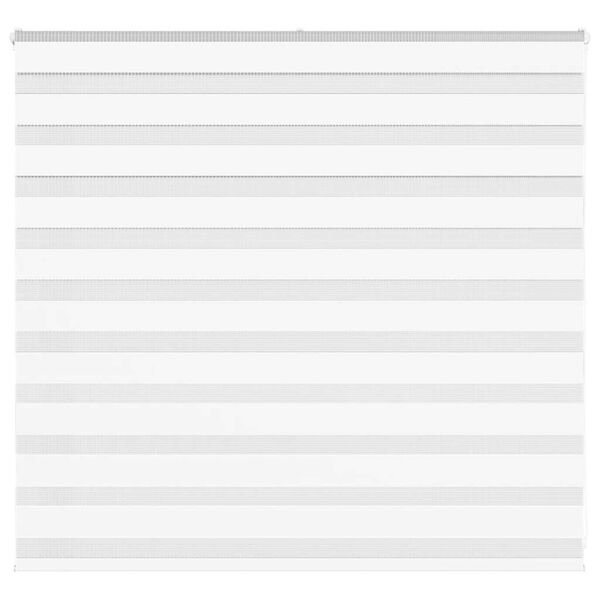 vidaXL zebragardin hvid 155x100 cm stofbredde 150,9 cm polyester