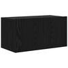 vidaXL TV-m&oslash;bels&aelig;t 60 x 30 x 30 cm Sort Konstrueret tr&aelig;