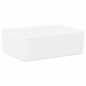 vidaXL h&aring;ndvask 40 x 30 x 13 cm keramik hvid