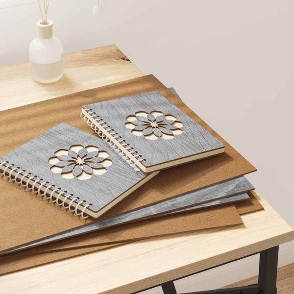 vidaXL Dekor Panels 12 pcs Grå Sonoma 30 x 42 x 0.27 cm