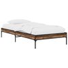 vidaXL Sengestel Gammelt tr&aelig; 80 x 200 cm Konstrueret tr&aelig;