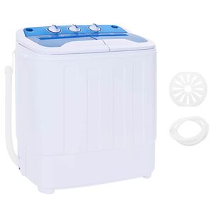 vidaXL mini-vaskemaskine dobbelttromle 5,6 kg