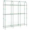 vidaXL espalier til klatreplanter 181x31x182,5 cm U-ramme st&aring;l