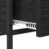 vidaXL Sofabord med skuffe Sort eg 100 x 51 x 45 cm Konstrueret tr&aelig;