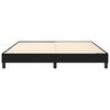 vidaXL Boxspring sengeramme 160x200 cm stof sort