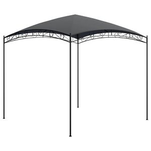 vidaXL pavillon 3x3x2,65 m 180 g/m&sup2; antracitgr&aring;