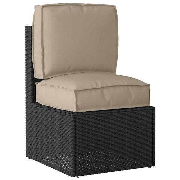 vidaXL Palle Pudes&aelig;t 2 pcs Gr&aring;brun Oxford stof