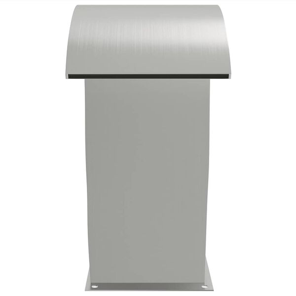 vidaXL font&aelig;ne til pool med LED'er 22x60x70 cm rustfrit st&aring;l 304