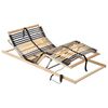 vidaXL lamelbund med elevation 42 lameller 7 zoner 80x200 cm
