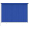 vidaXL udend&oslash;rs rullegardin 205 (B) x 140 (H) cm HDPE bl&aring;