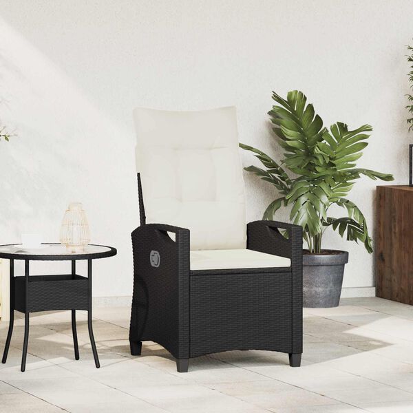 vidaXL L&aelig;nestole til haven 56 x 60 x 112 cm st&aring;l