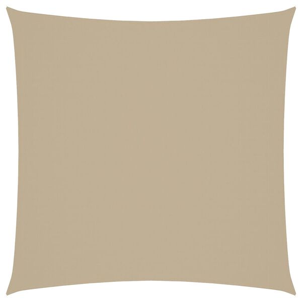 vidaXL solsejl oxford-stof firkantet 2 x 2 m beige
