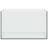 vidaXL Akvarium med opbevaring Transparent 50 x 30 x 30 cm Glas