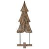 vidaXL Juletr&aelig; Brun 121 cm Massiv Teaktr&aelig;