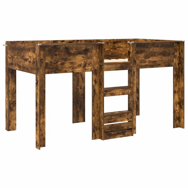 vidaXL K&oslash;jeseng til B&oslash;rn R&oslash;get eg 100 x 200 cm Konstrueret tr&aelig;