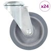 vidaXL drejehjul med bolthul 24 stk. 100 mm
