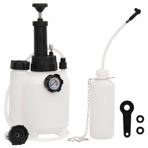 vidaXL bremseudlufter hvid og sort 3 l