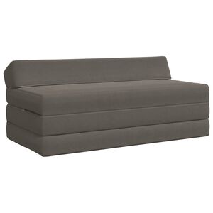 vidaXL Samlebar Sofa Seng Lysegr&aring; 120 x 60 x 49 cm Stof