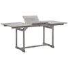 vidaXL havebord (120-170)x80x75 cm massivt akacietr&aelig;