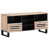 vidaXL tv-bord 100x34x46 cm massivt mangotr&aelig;