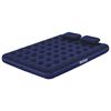 Bestway oppustelig luftmadras med pude og pumpe 203x152x22 cm 67374
