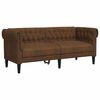 vidaXL Sofa Brun 182,5 x 74,5 x 74,5 cm Polyester
