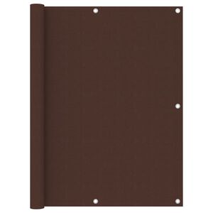vidaXL altanafsk&aelig;rmning 120x300 cm oxfordstof brun