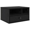 vidaXL Printerstand Sort eg 40 x 32 x 24 cm Konstrueret tr&aelig;