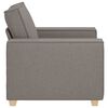 vidaXL sofastol taupe 100x78x84 cm stof