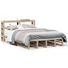 vidaXL sengeramme uden madras 120x190 cm massivt fyrretr&aelig;