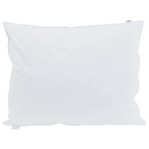 vidaXL Hovedpude med pude Hvid 40 x 60 cm Fjer