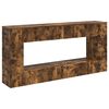 vidaXL Konsolbord R&oslash;get Eg 155 x 29 x 74 cm Konstrueret tr&aelig;
