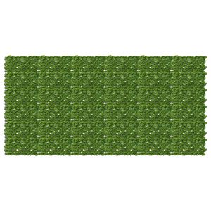 vidaXL Altanscreen med blade Gr&oslash;n og Gul 300 x 150 cm