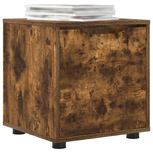 vidaXL Badev&aelig;relsesskab R&oslash;get eg 40,5 x 40 x 44 cm Konstrueret tr&aelig;