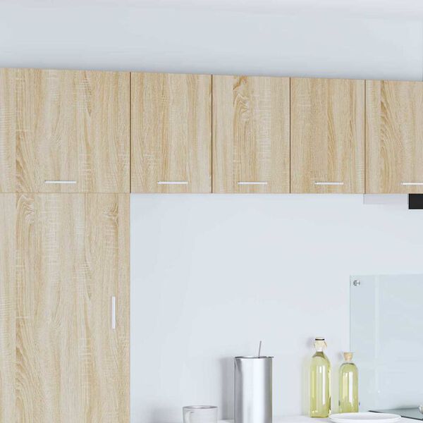 vidaXL H&aelig;ngeskab Sonoma Eg og Hvid 30 x 31 x 40 cm Konstrueret tr&aelig;