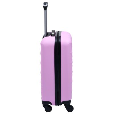 vidaXL hardcase-kuffert ABS pink