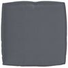 vidaXL Pallehynde til sæde Antracit 50 x 50 x 12 cm Oxford stof