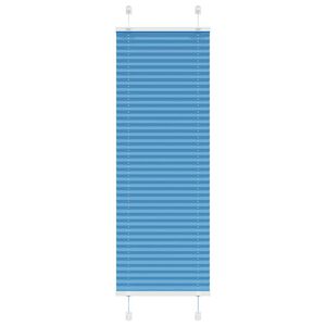 vidaXL Pliss&eacute;gardin Bl&aring; 40x100 cm Stofbredde 39,4 cm Polyester