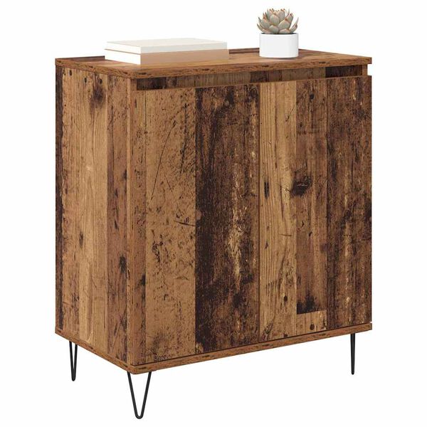 vidaXL Sideboard Gammelt tr&aelig; 60 x 35 x 70 cm Konstrueret tr&aelig;
