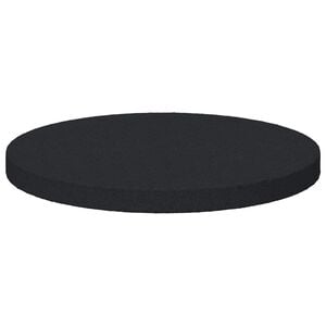 vidaXL M&oslash;belben puder 2 stk. Sort &Oslash; 30 x 2 mm EVA
