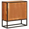 vidaXL Sideboard Beta Naturfarvet 70 x 30 x 75 cm Massivt Akacietr&aelig;