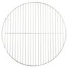 vidaXL grillrist &Oslash;47 cm rund 304 rustfrit st&aring;l