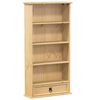 vidaXL reol Corona 52x17,5x103 cm massivt fyrretr&aelig;