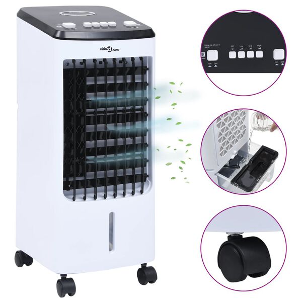 vidaXL 2-i-1 mobil luftk&oslash;ler 80 W