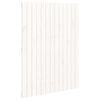 vidaXL sengegavl 82,5x3x110 cm massivt fyrretr&aelig; hvid