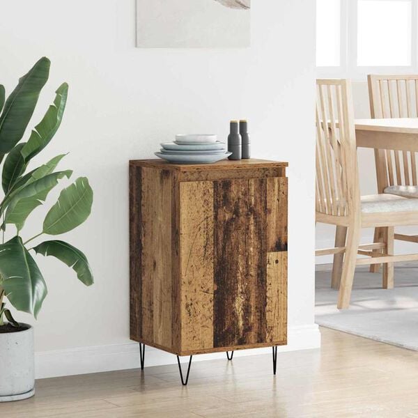 vidaXL Sideboard Gammelt tr&aelig; 40 x 35 x 70 cm Konstrueret tr&aelig;