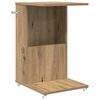 vidaXL Sidebord Artisan Egetr&aelig; 40 x 35 x 60 cm Konstrueret tr&aelig;