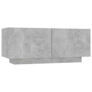 vidaXL sengeskab 100x35x40 cm konstrueret tr&aelig; betongr&aring;