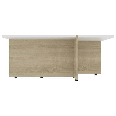 vidaXL sofabord 79,5x79,5x30 cm konstrueret træ grå