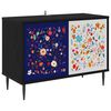 vidaXL TV-skab MAINZ 69 x 33 x 50,5 cm Sort eg Konstrueret tr&aelig;